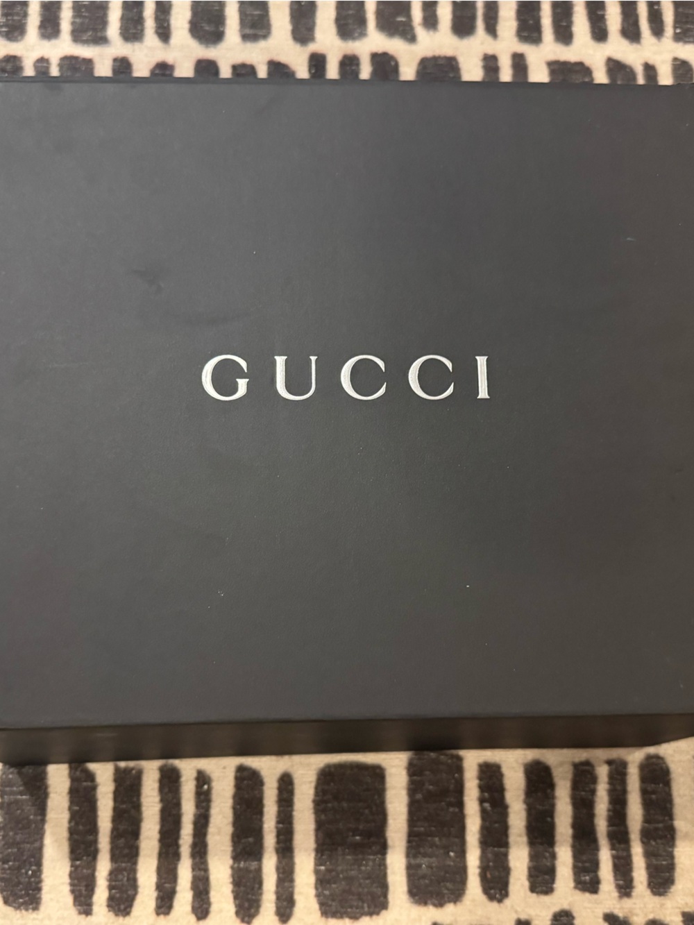 Gucci Black Box with White Logo